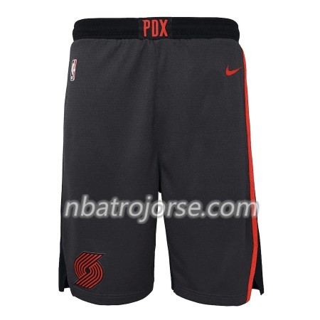 Portland Trail Blazers Män Shorts Svart 2 2018-19 Nike Swingman